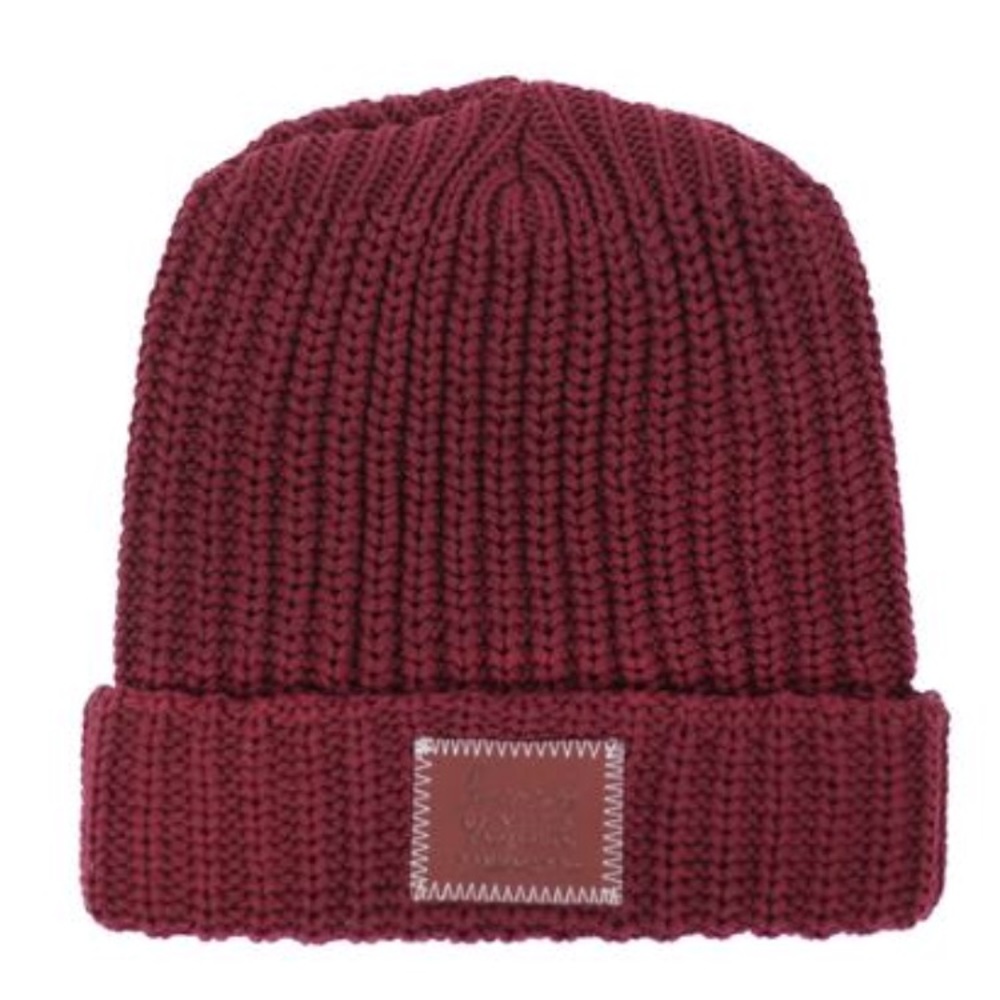 Love your melon maroon beanie !
